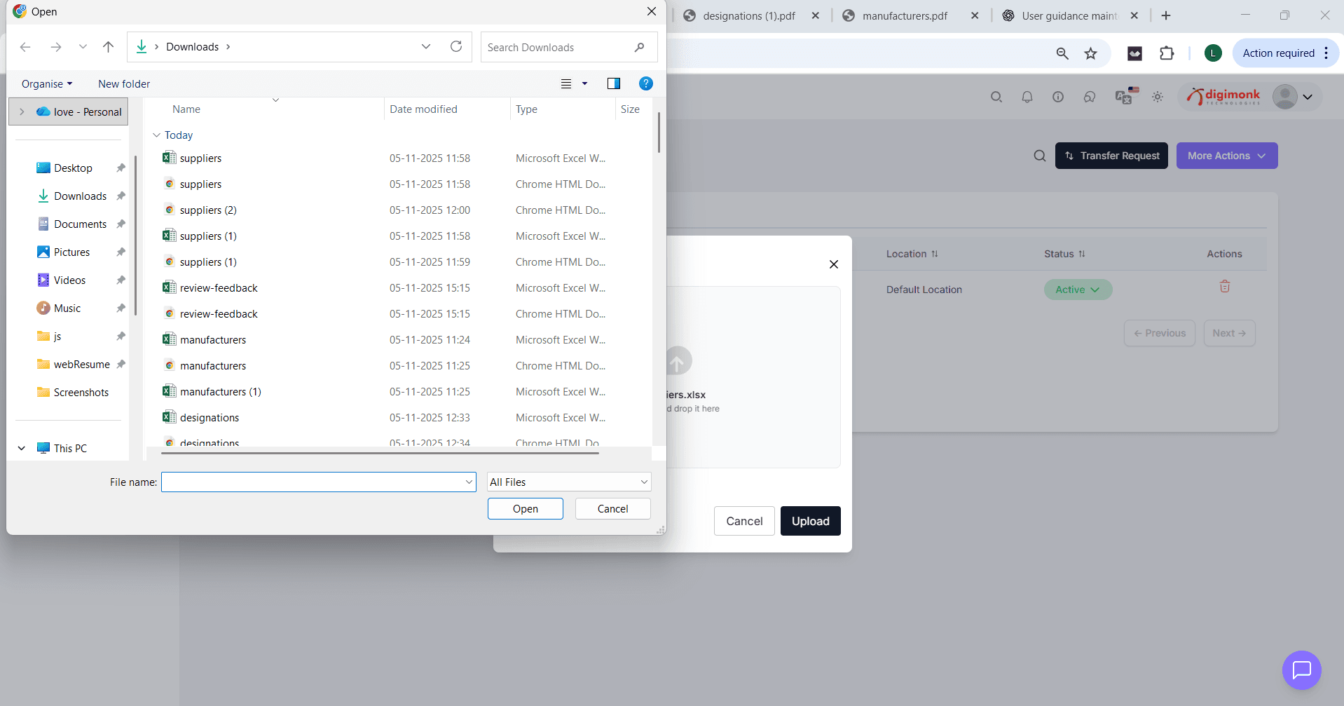 Document Upload