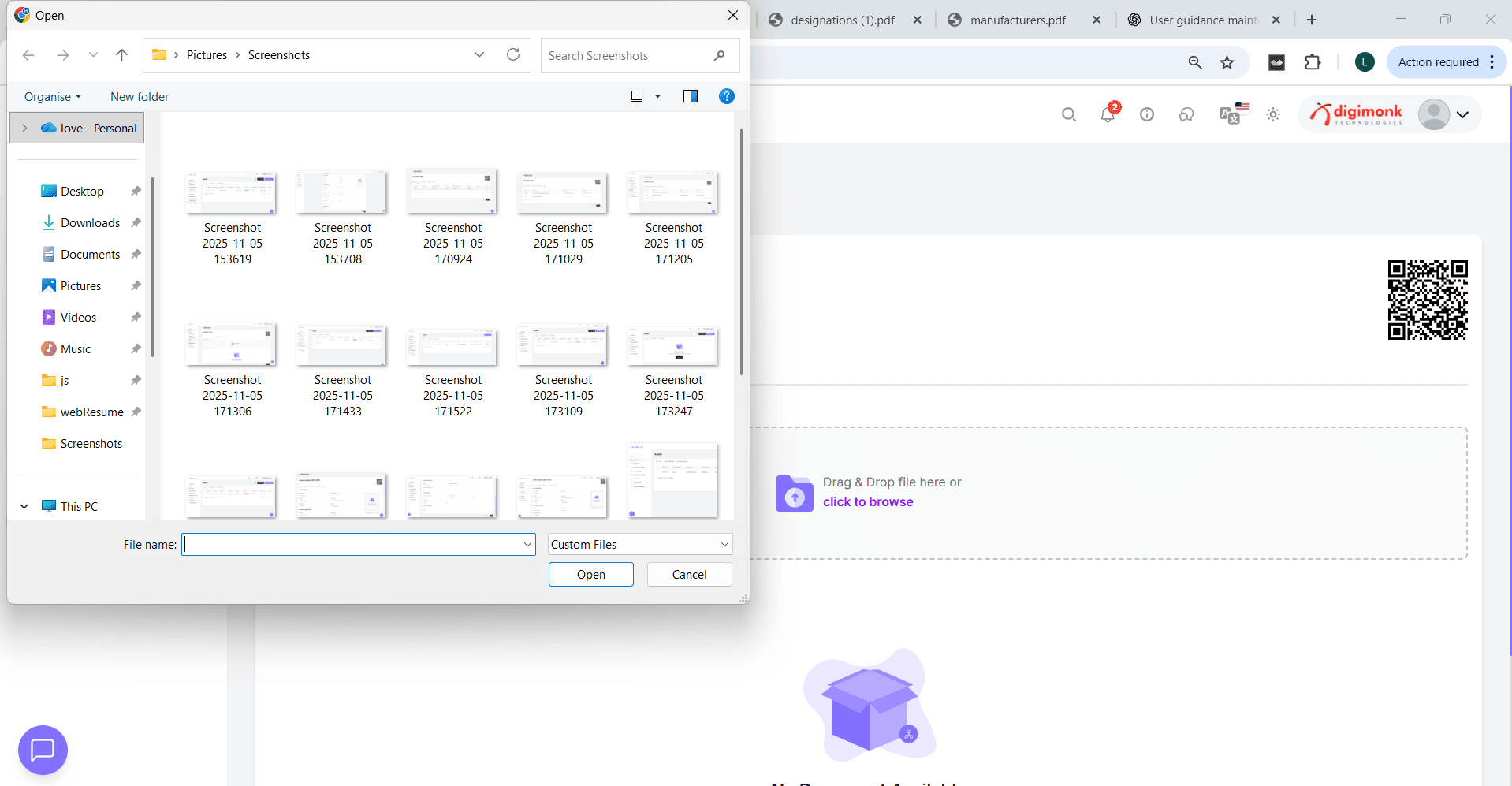 Upload Document