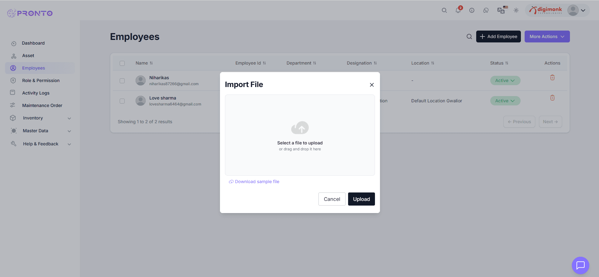 Import File